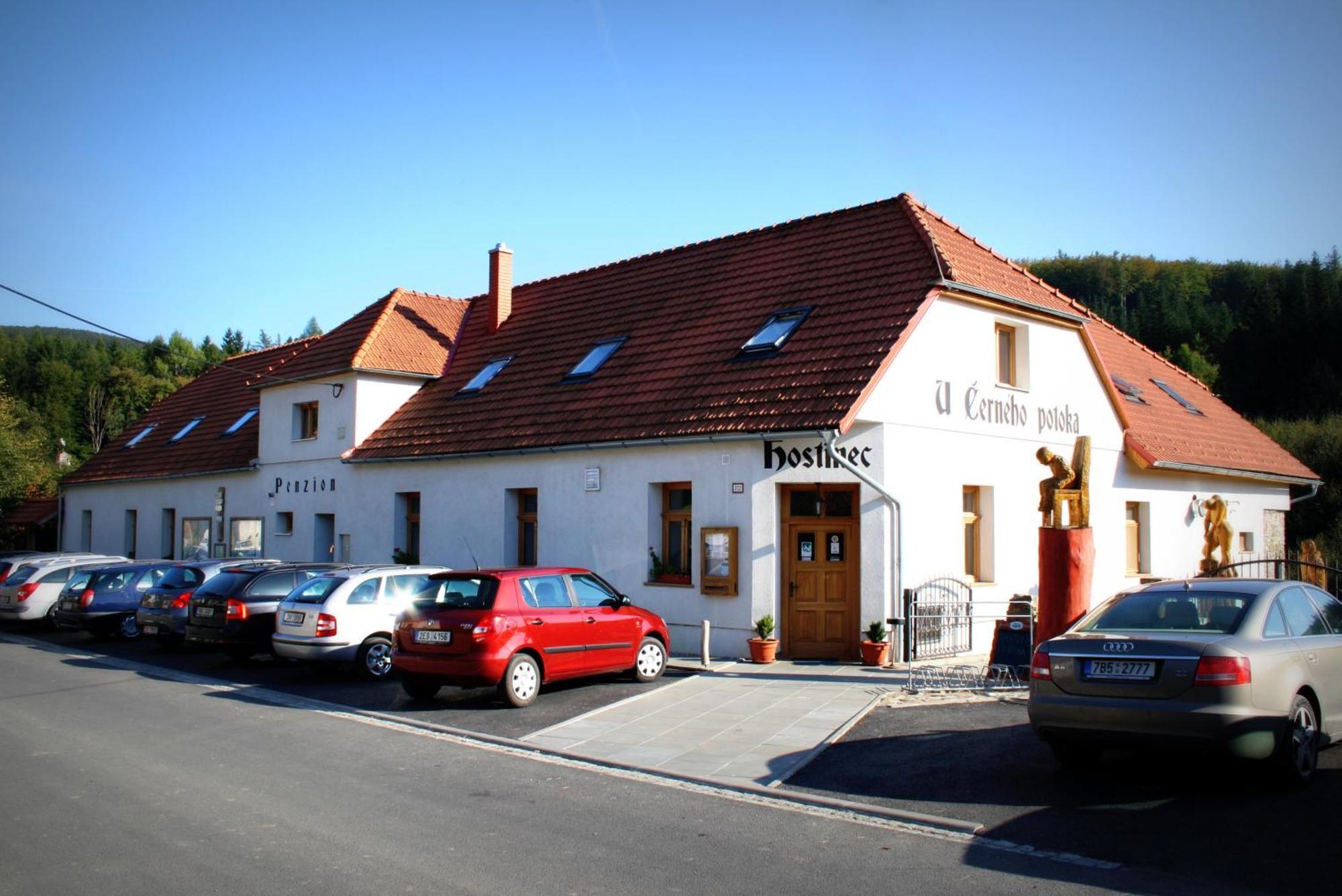 Penzion U Cerneho Potoka Nova Lhota  Luaran gambar