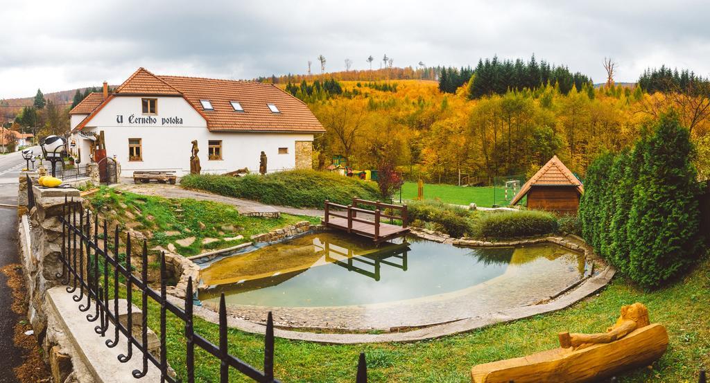 Penzion U Cerneho Potoka Nova Lhota  Luaran gambar